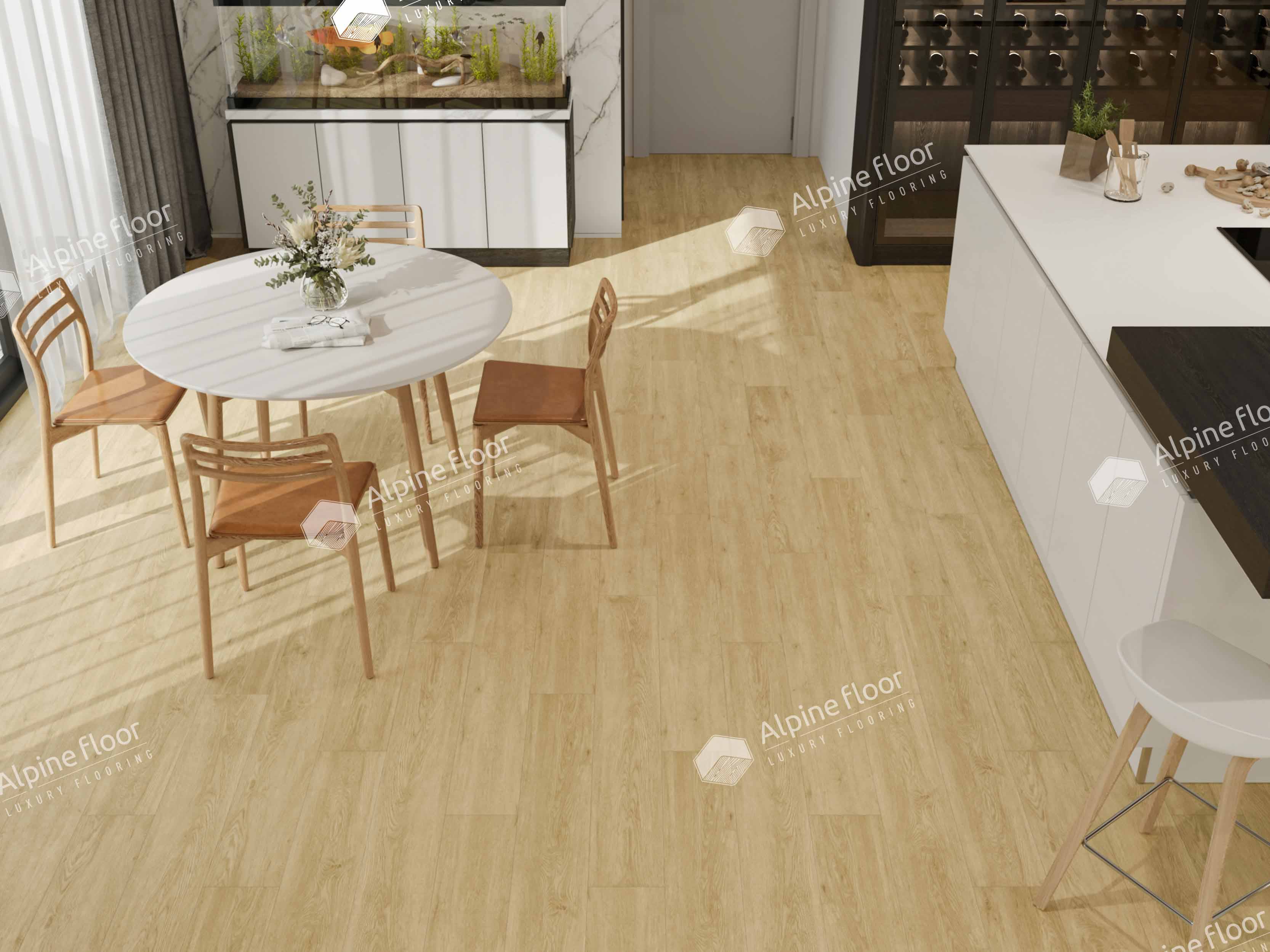 Кварцвинил Alpine Floor Classic Light Еco 106-33 Дуб Ваниль Селект