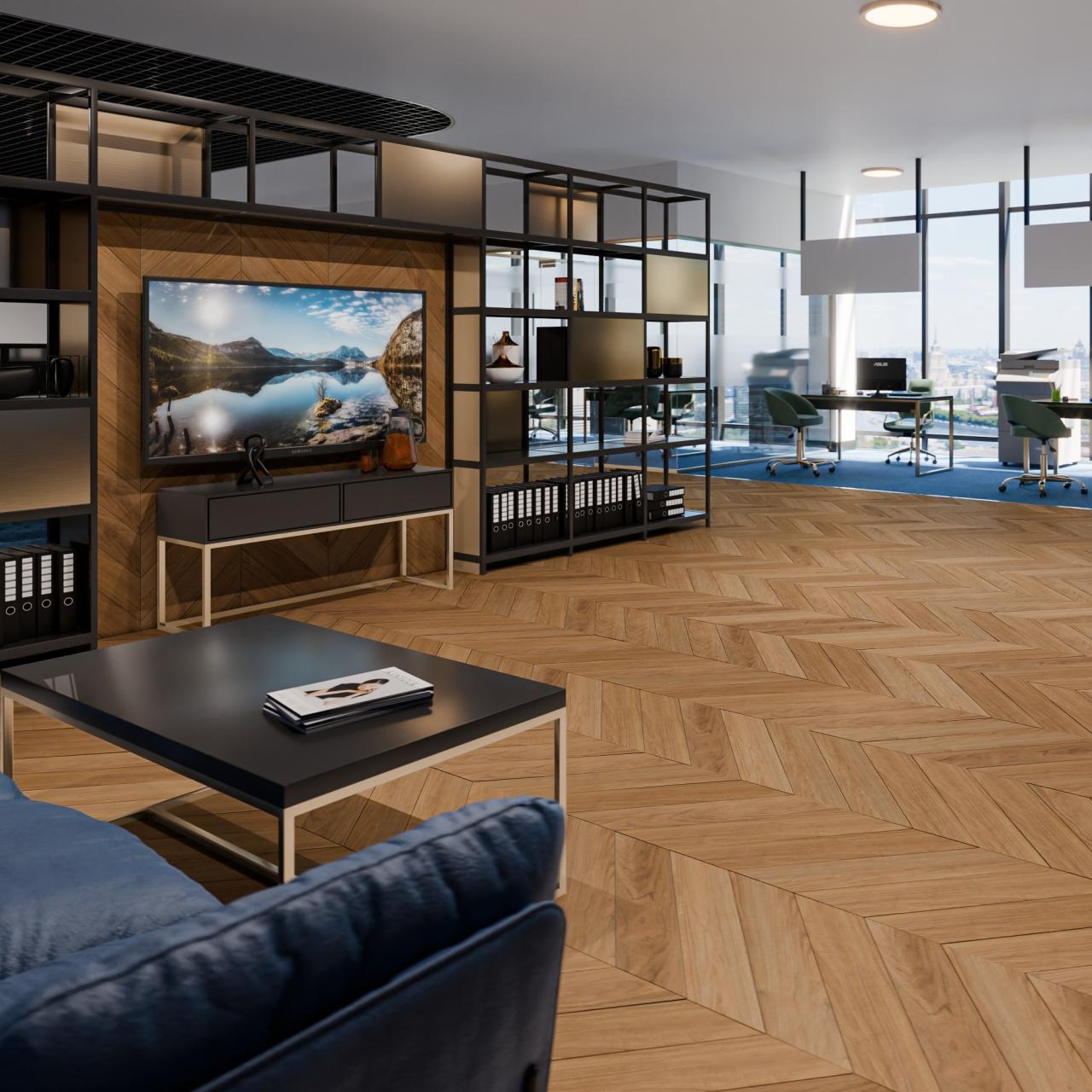 Кварцвинил Damy Floor Chevron LVT DF09-Ch-LVT Монсоро