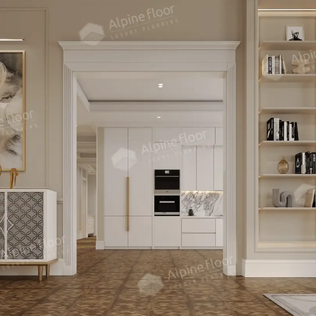 Кварцвинил Alpine Floor Parquet Sirocco ECO 25-3 Елисейские поля