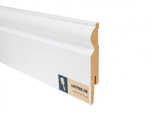 Плинтус MDF Arbiton Loctike 110 2400х110х15 мм