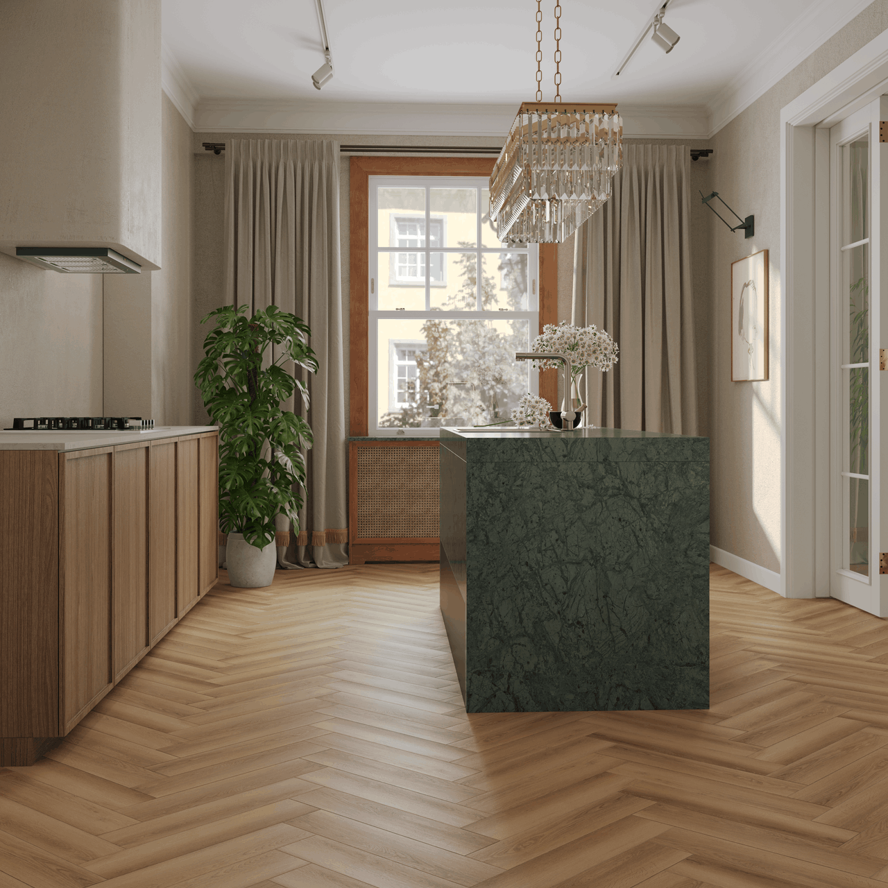 Кварцвинил Ensten Valland Parquet ECO 103-17 Акация