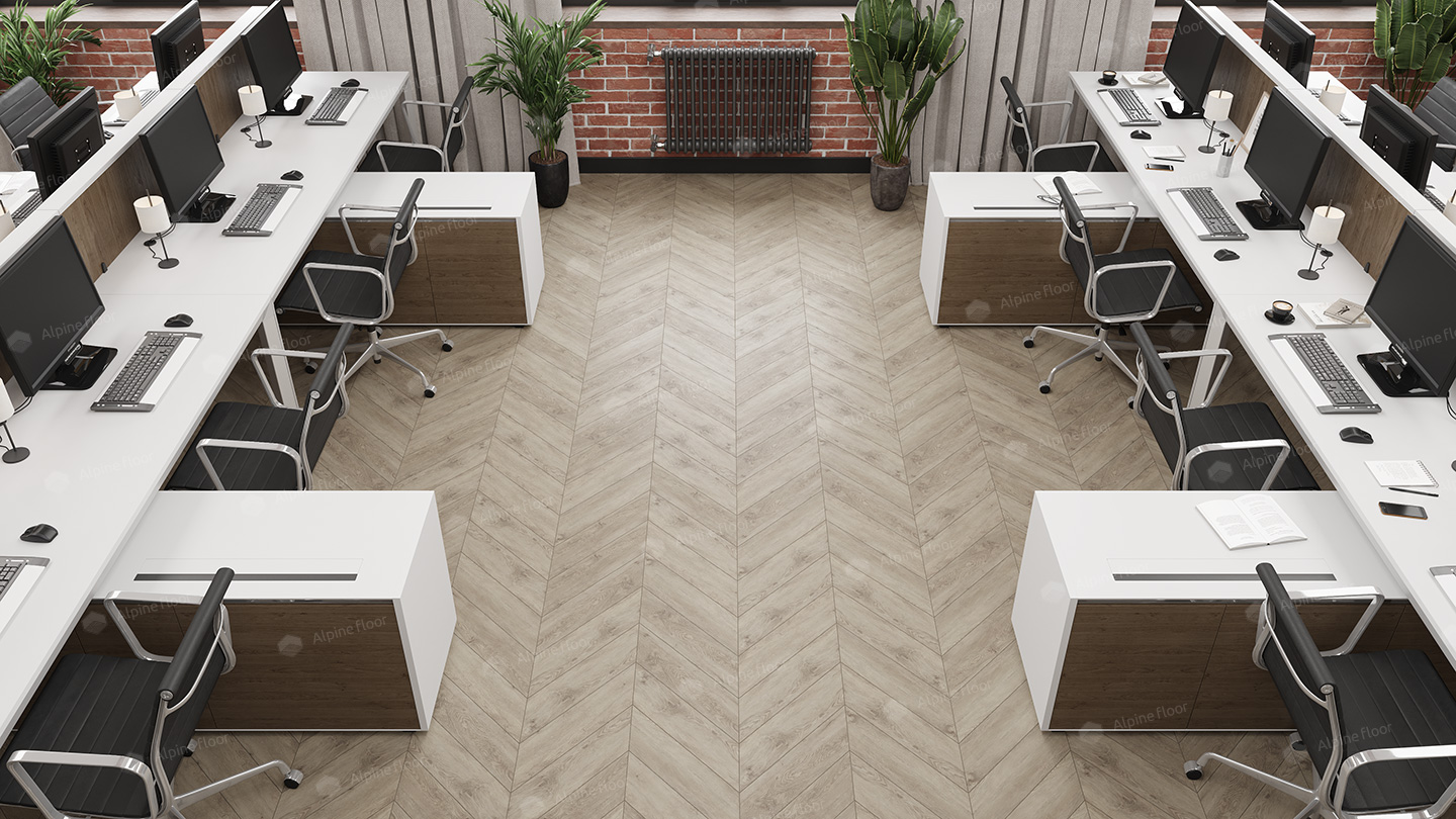 Кварцвинил Alpine Floor Chevron Alpine Eco 18-11 Карите