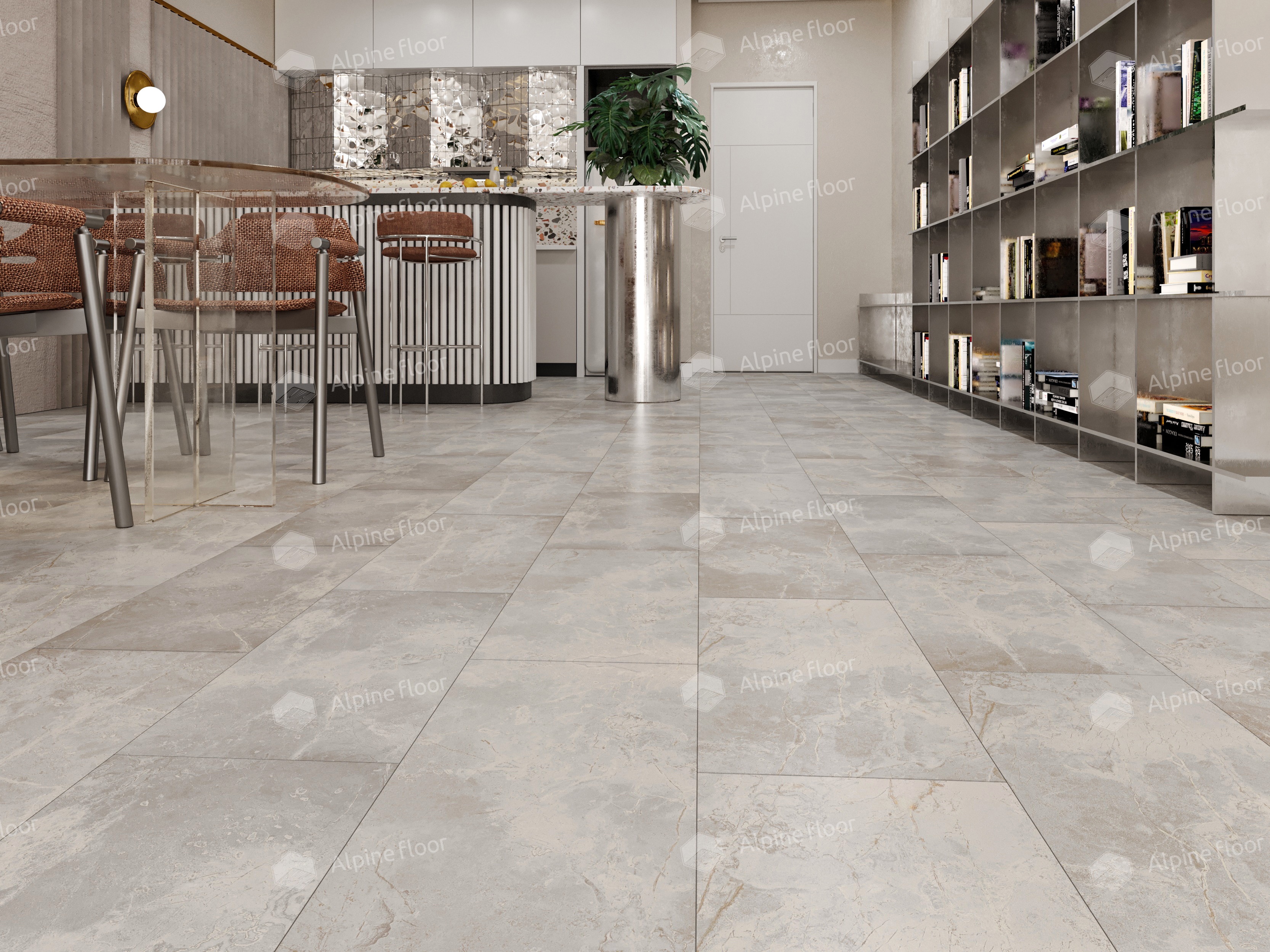 Кварцвинил Alpine Floor Light Stone Eco 15-3 Ваймеа