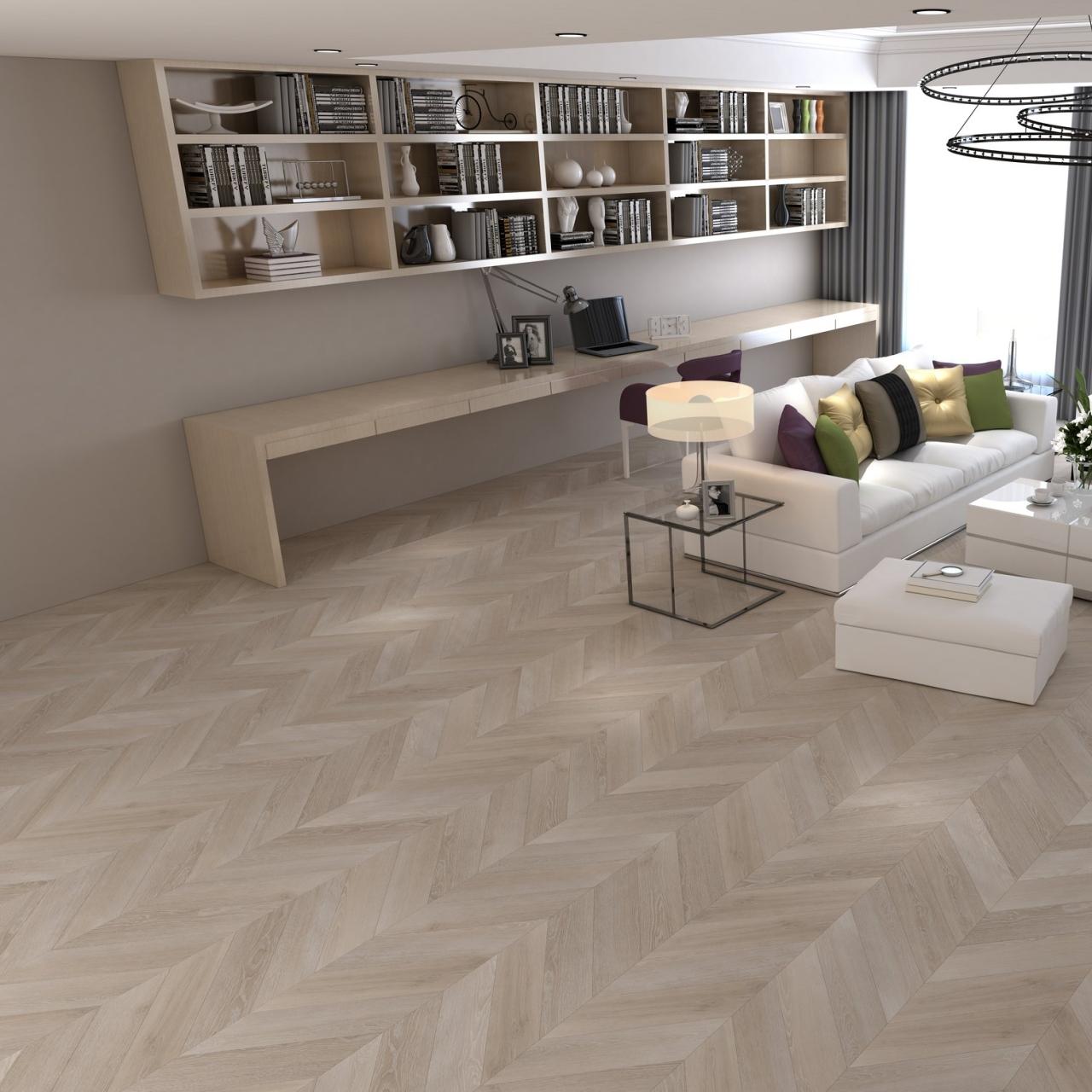 Кварцвинил Damy Floor Chevron LVT DF02-Ch-LVT Пале-Рояль