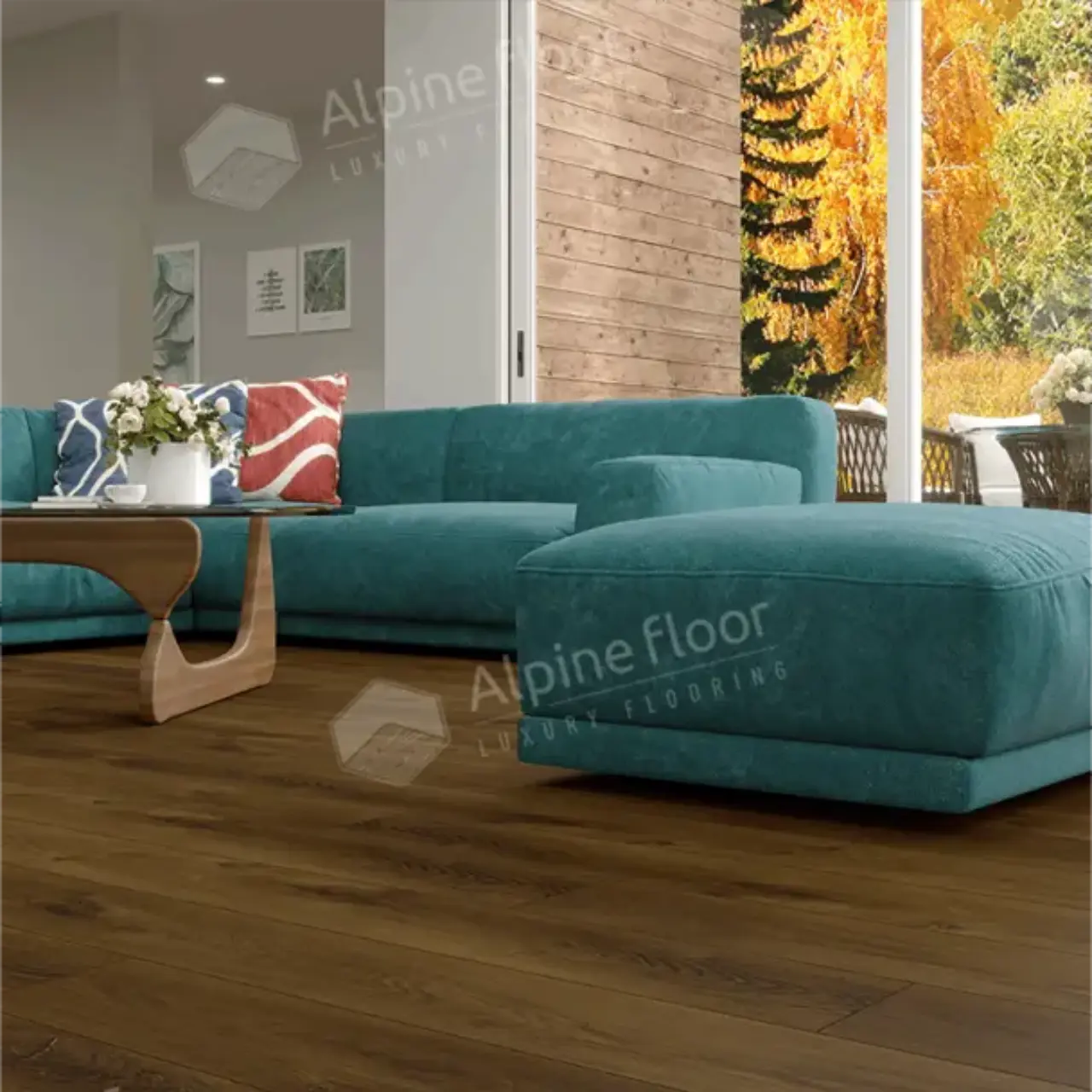 Кварцвинил Alpine Floor Liberty Loose Lay ECO 23-4 Дуб Натуральный Изысканный