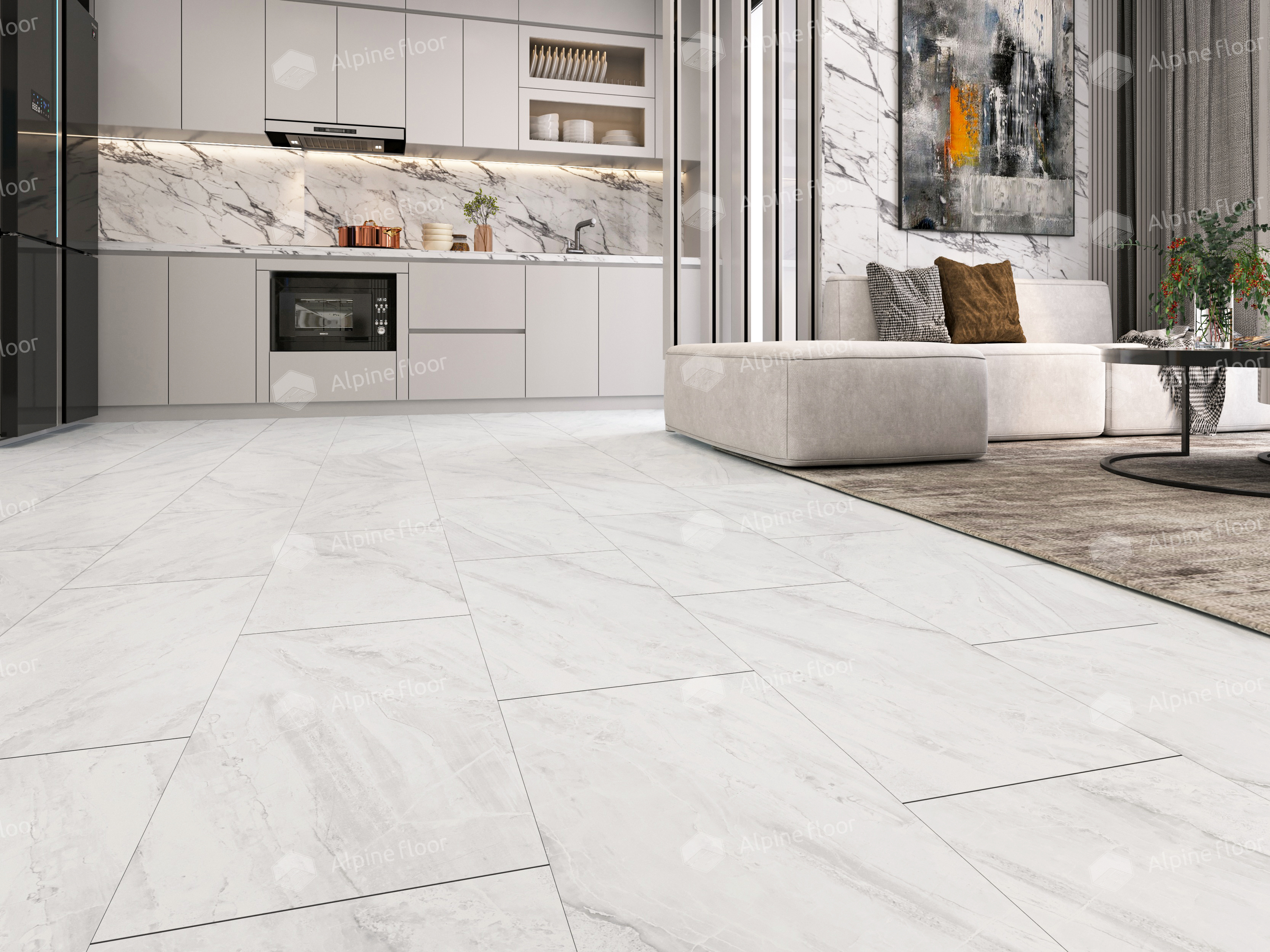 Кварцвинил Alpine Floor Light Stone Eco 15-4 Вердон