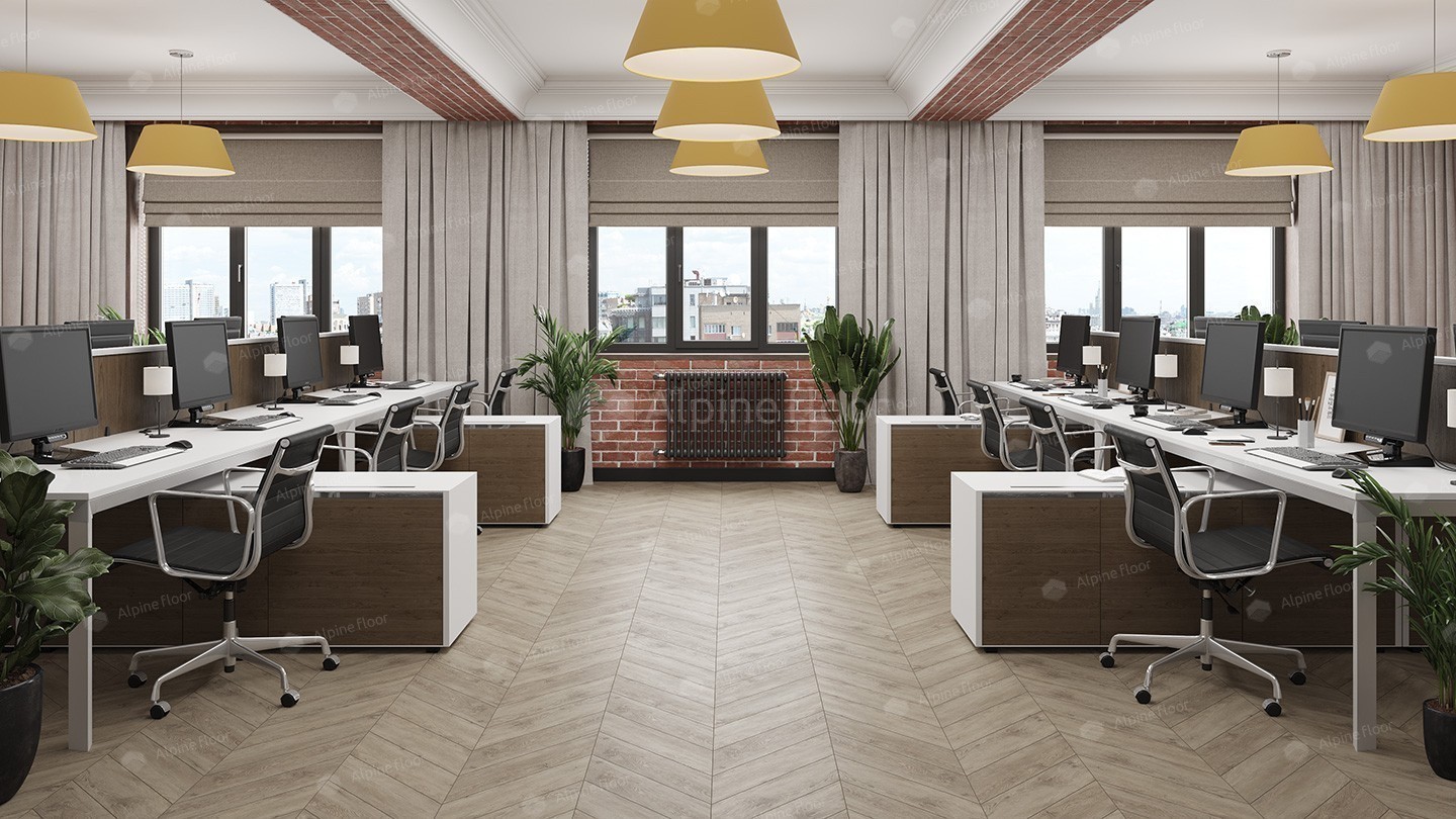 Кварцвинил Alpine Floor Chevron Alpine Eco 18-11 Карите