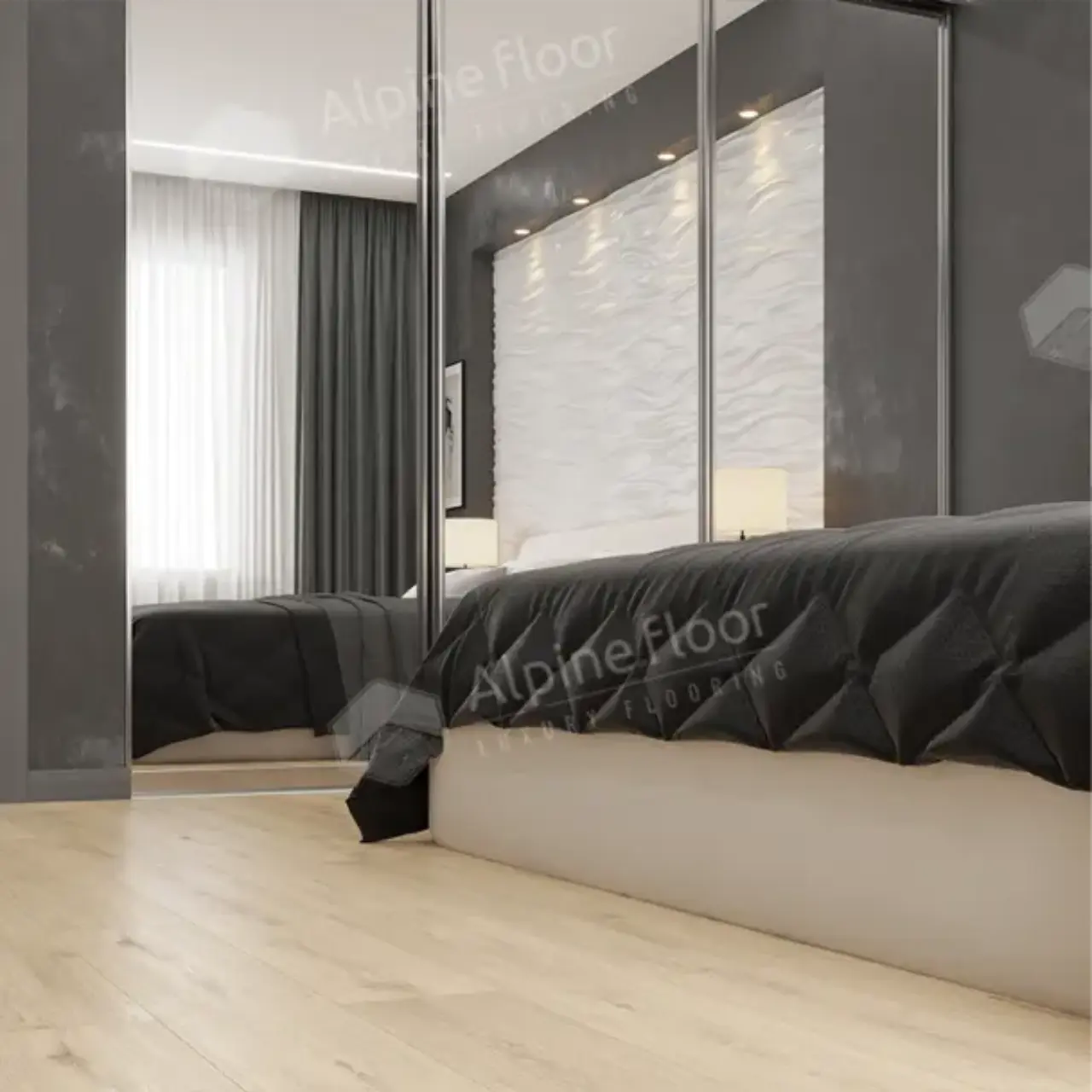 Кварцвинил Alpine Floor Liberty Loose Lay ECO 23-1 Дуб Ваниль
