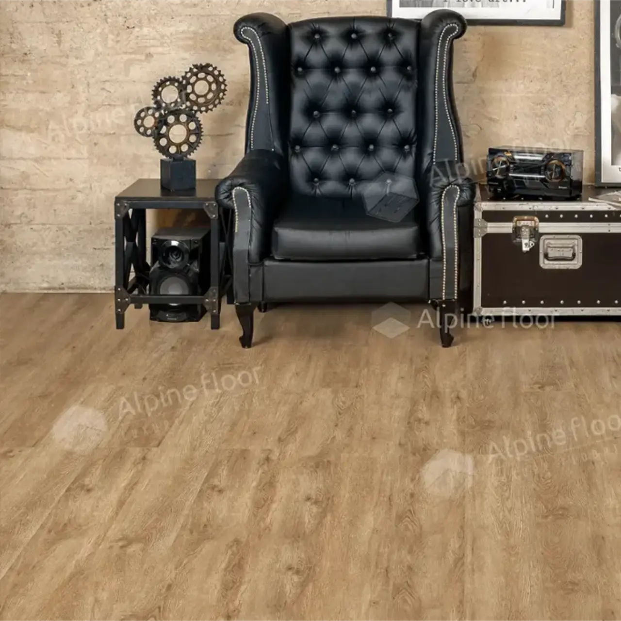 Кварцвинил Alpine Floor Liberty Loose Lay ECO 23-5 Макадамия