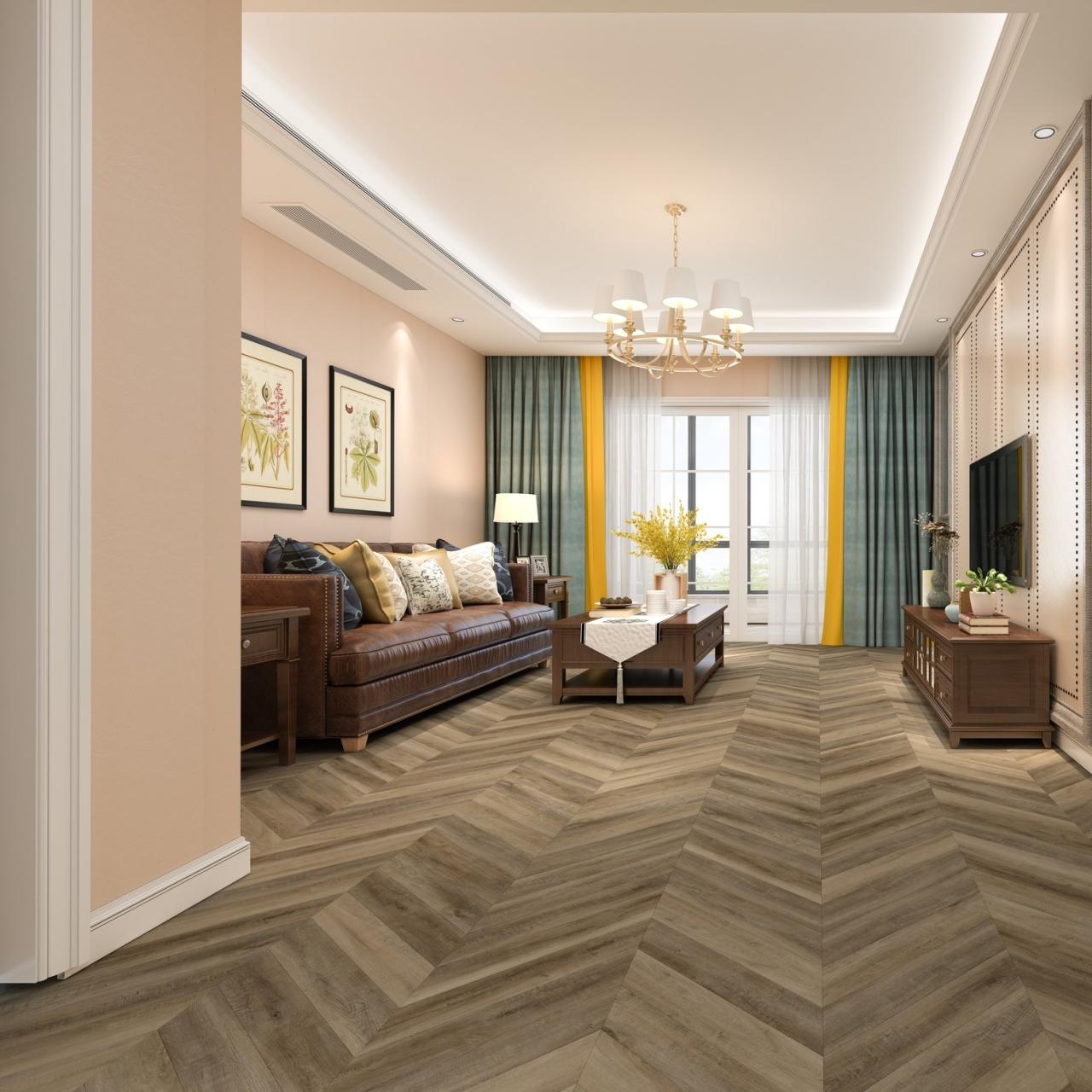 Кварцвинил Damy Floor Chevron LVT DF06-Ch-LVT Амбуаз