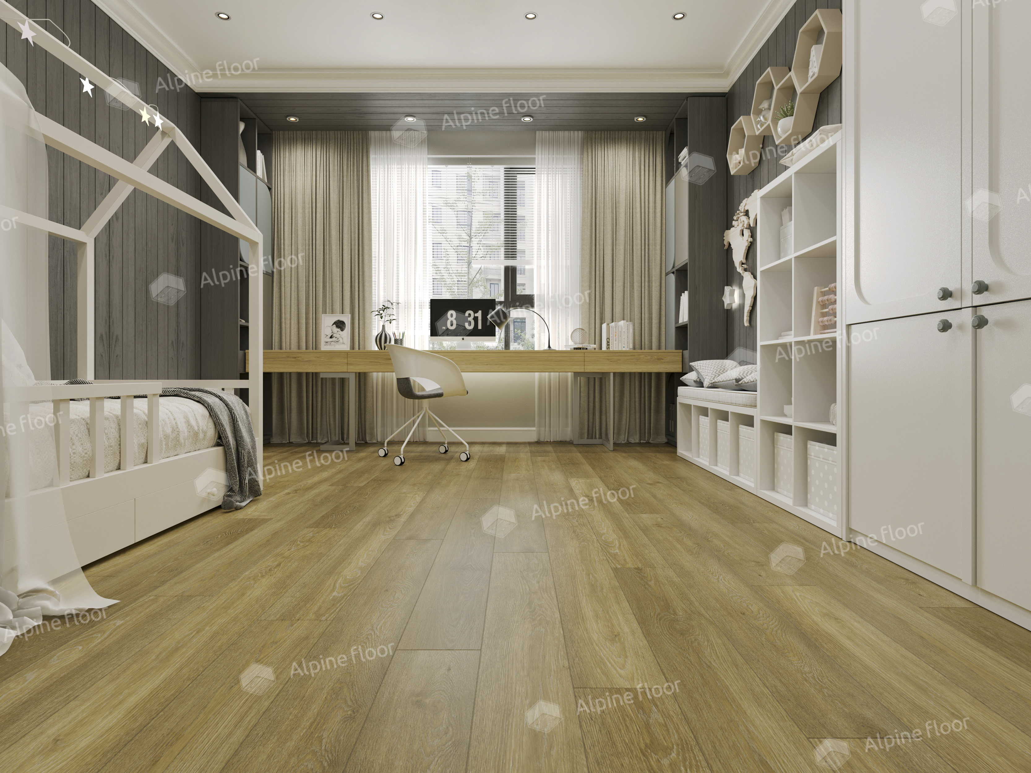 Кварцвинил Alpine Floor Classic Light Eco 141-88 Бук