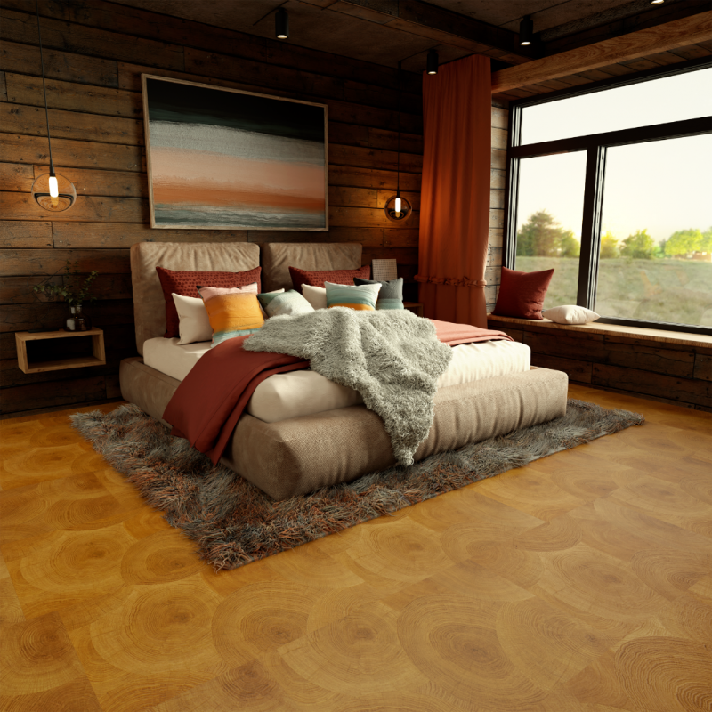 Кварцвинил TexFloor Мегаполис 252 Дуб Салерно
