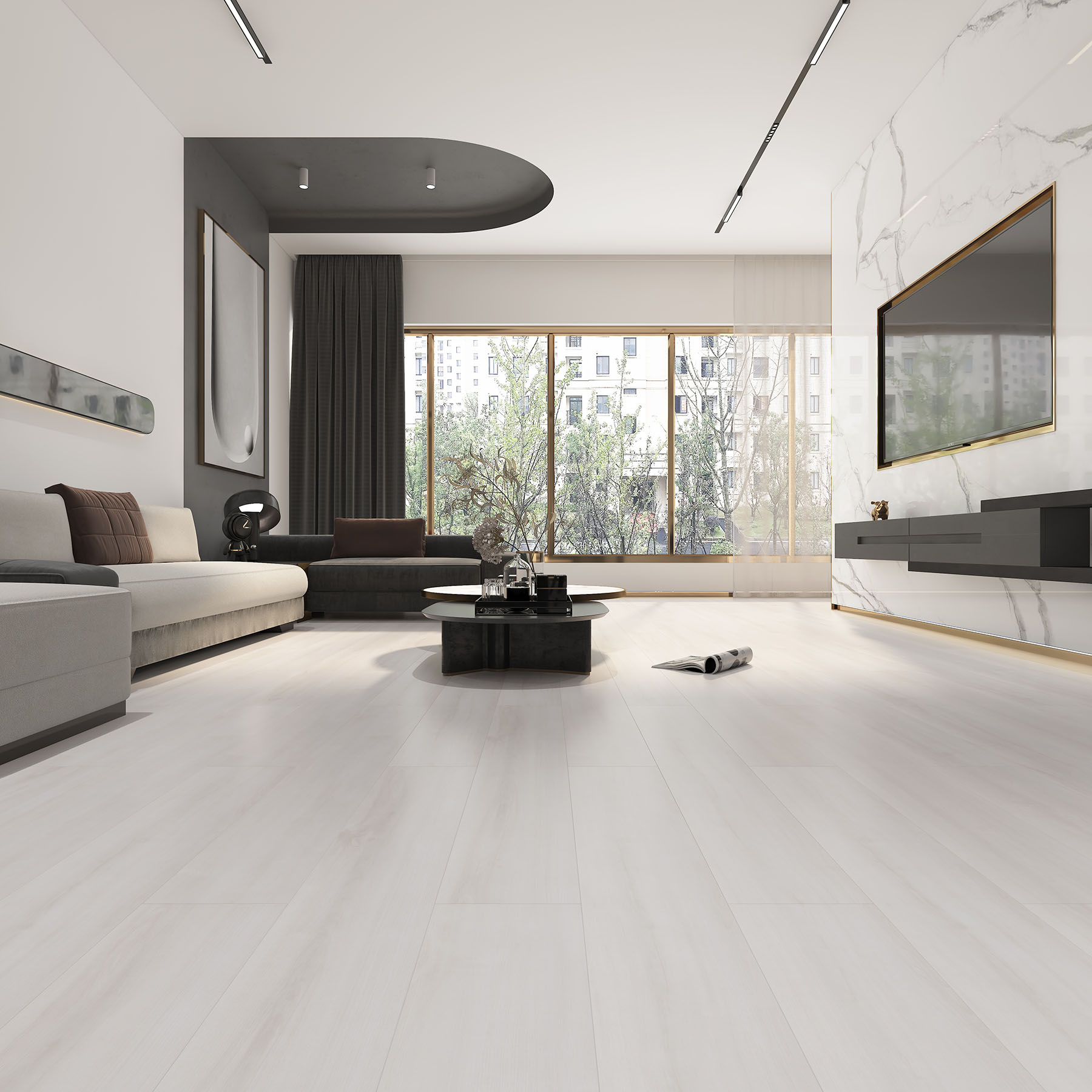 Кварцвинил Onefloor Wood Click 5055
