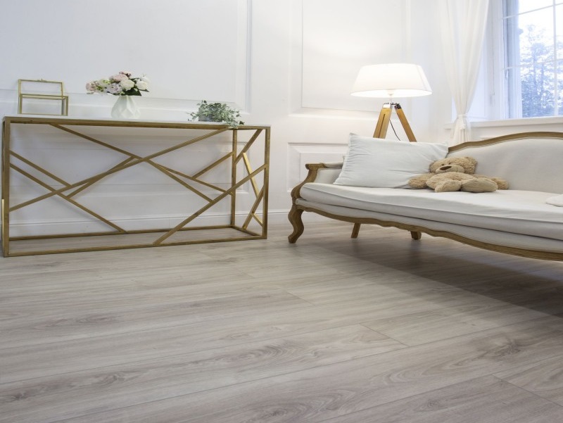 Кварцвинил Damy Floor Family SL3739-3 Дуб Белый