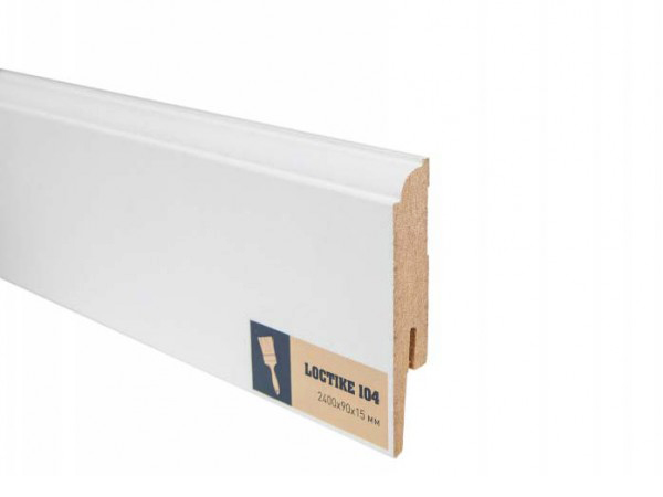 Плинтус MDF Arbiton Loctike 104 2400х90х15 мм