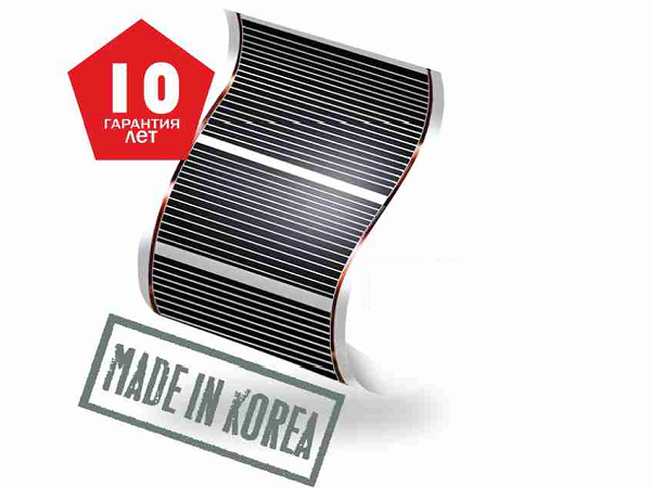 Инфракрасная пленка Heat Eco Oval Green в бухте шириной 1 м
