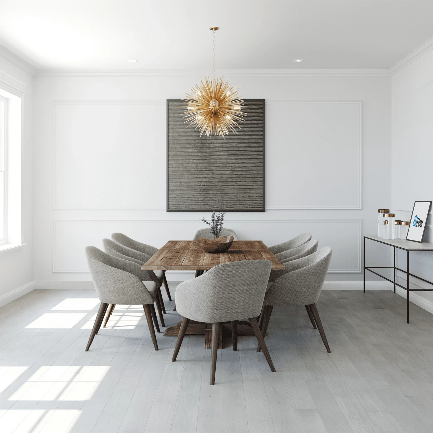 Кварцвинил CM Floor ScandiWood 05 Дуб Ледяной (С подложкой)