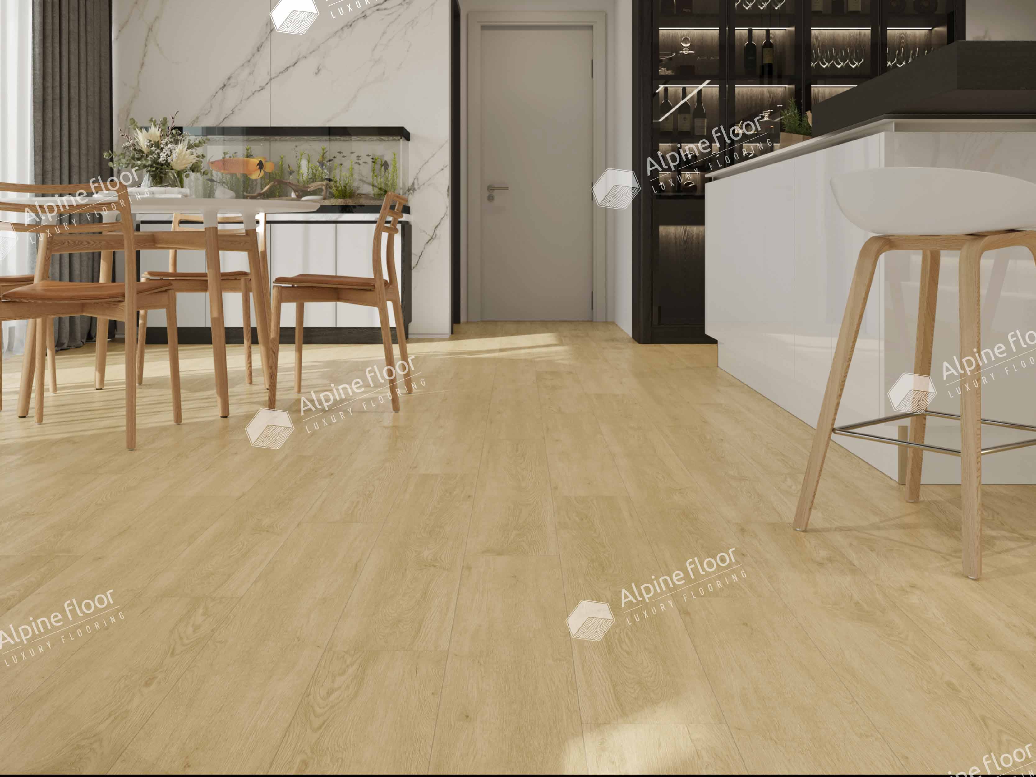 Кварцвинил Alpine Floor Classic Light Еco 106-33 Дуб Ваниль Селект
