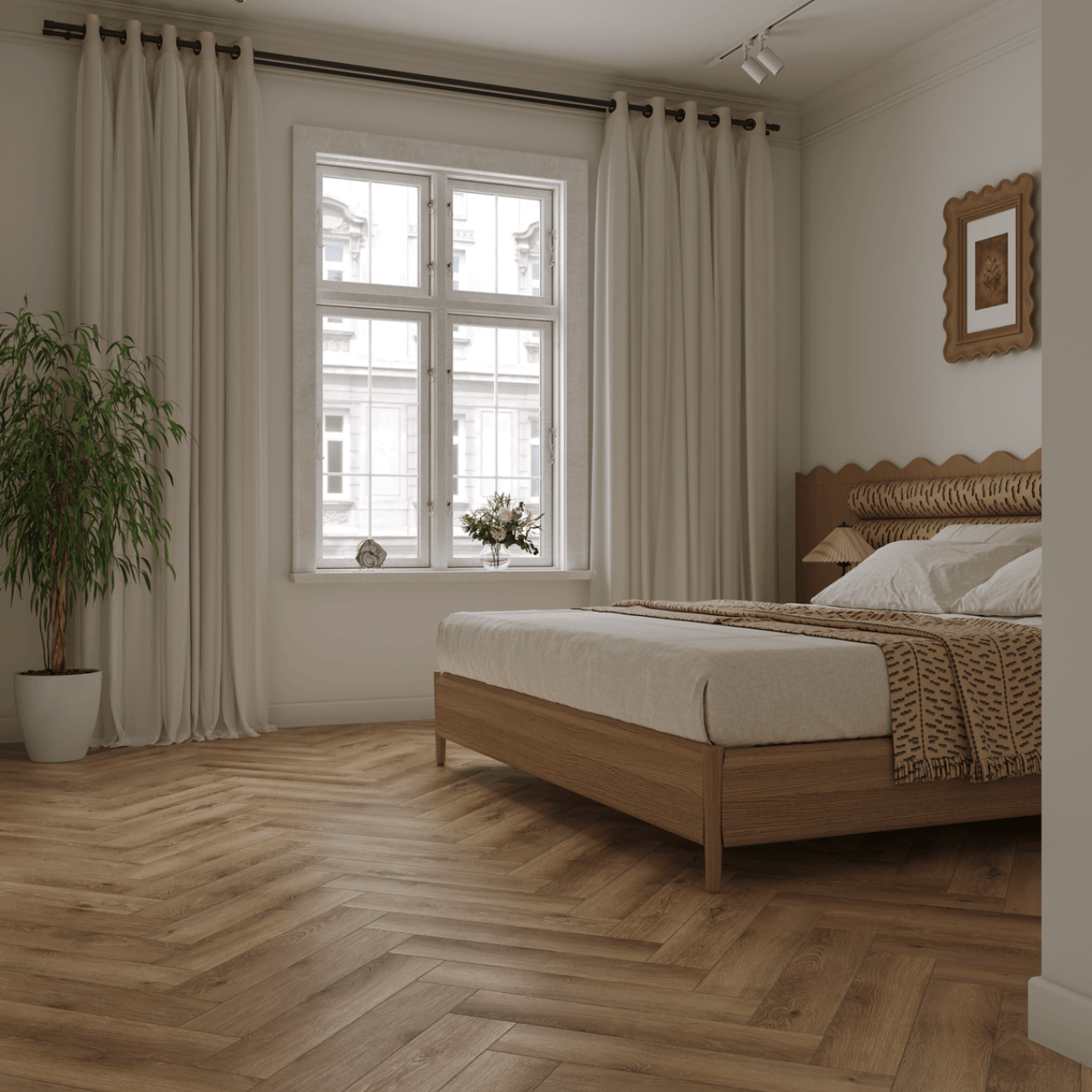 Кварцвинил Ensten Valland Parquet ECO 103-22 Зебрано
