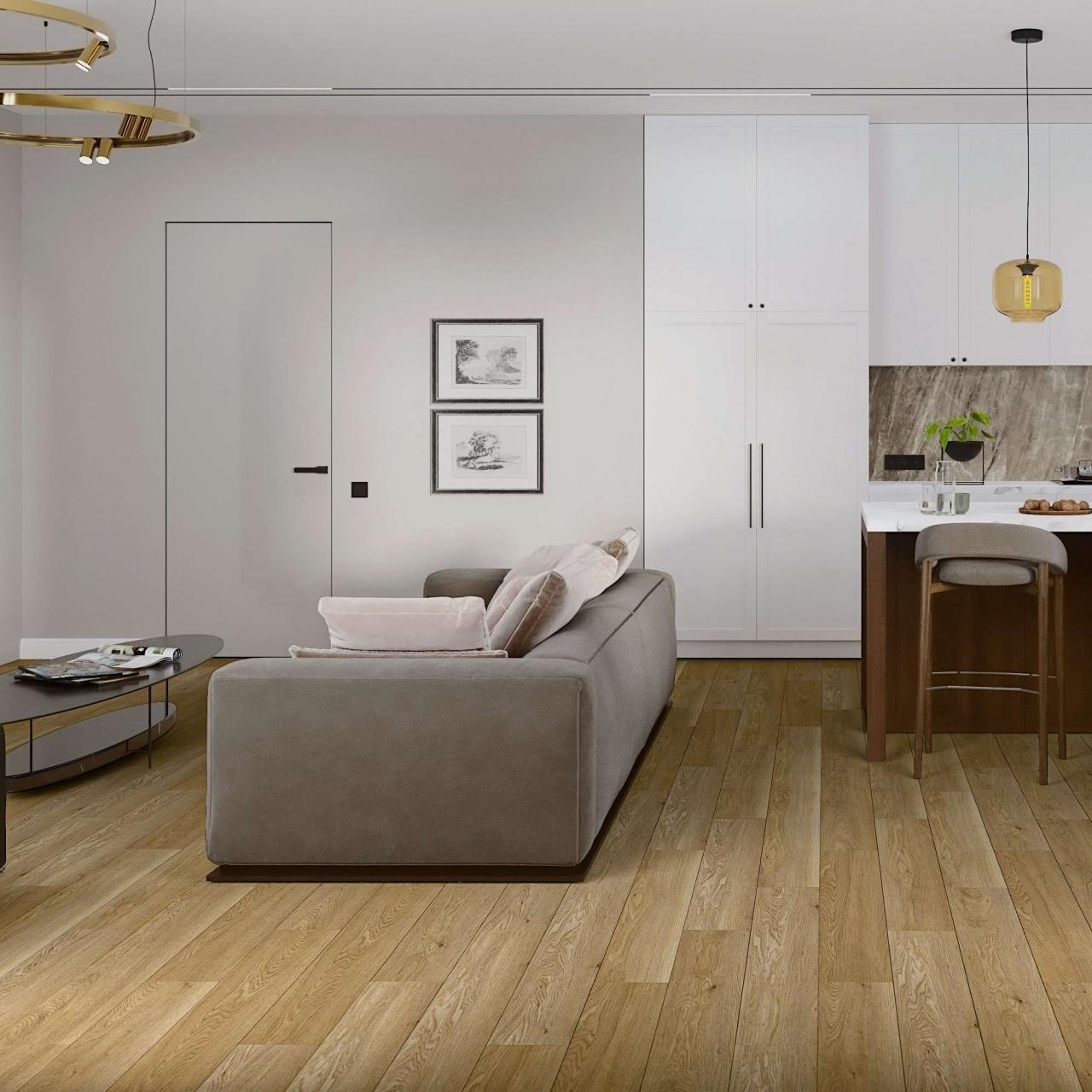 Кварцвинил Damy Floor Family LVT DF03-F-LVT Дуб Медовый