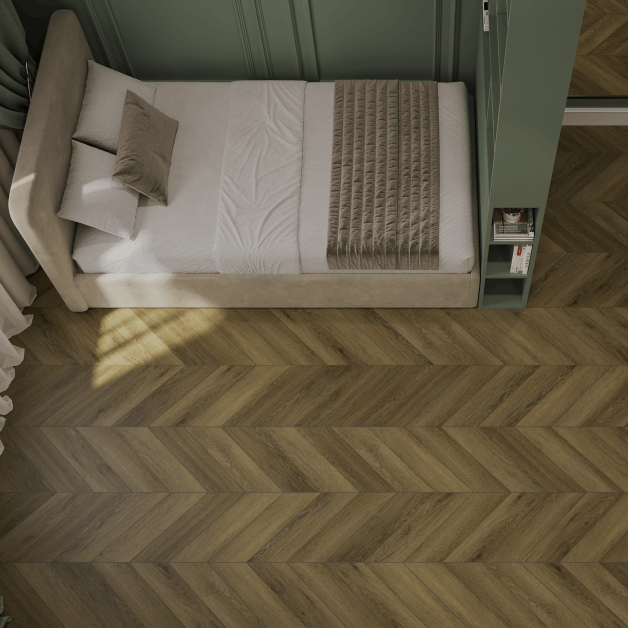 Кварцвинил Tulesna Искусство в шевроне (Art Chevron) 1011-11 Libero