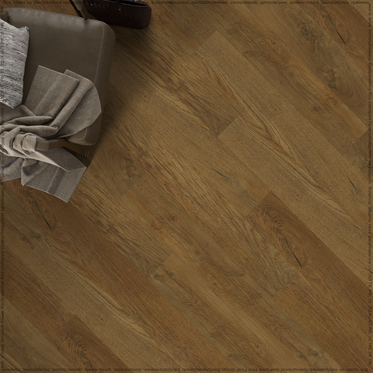 Кварцвинил Fine Floor Rich FF-2096 Дуб Каламос