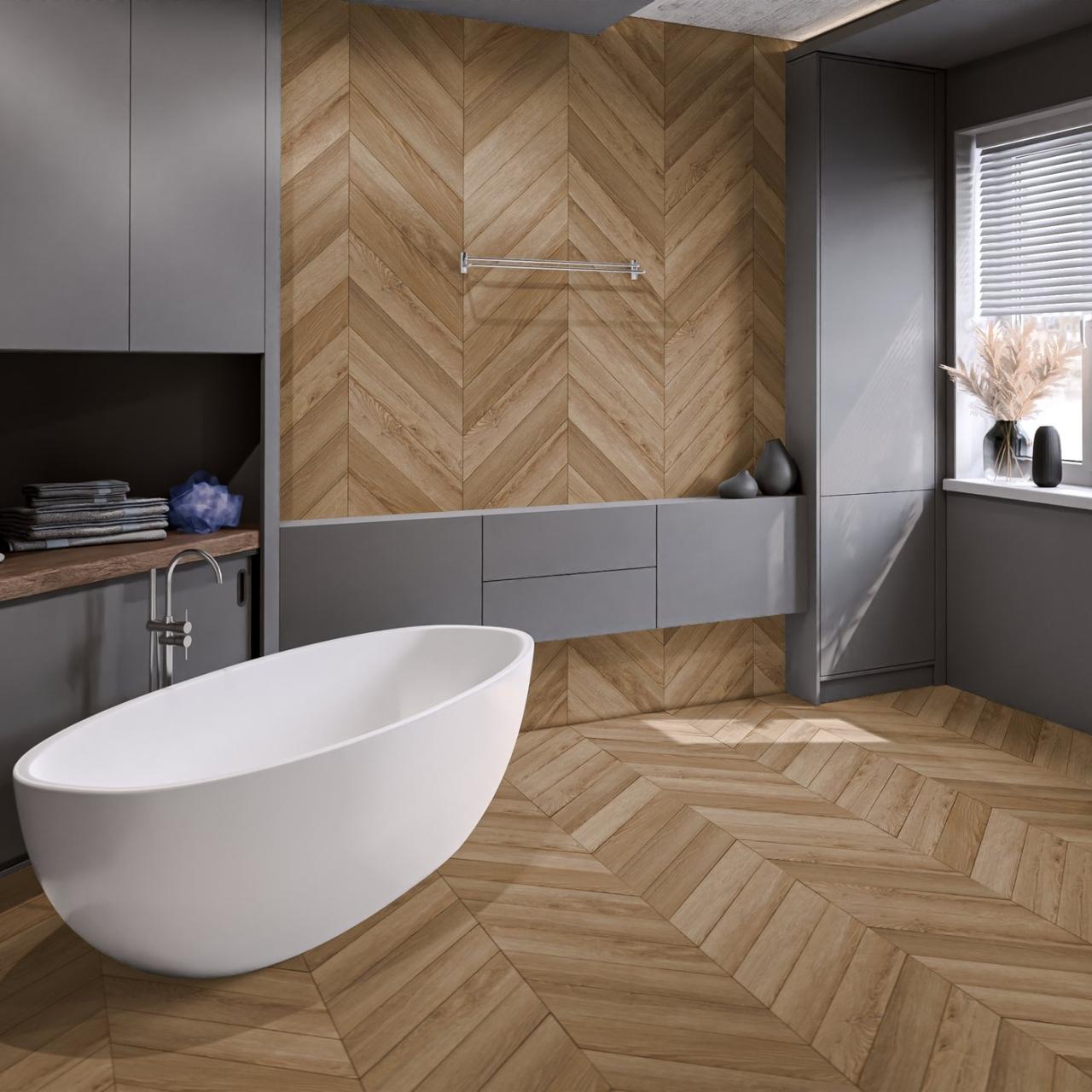 Кварцвинил Damy Floor Chevron LVT DF04-Ch-LVT Лувр
