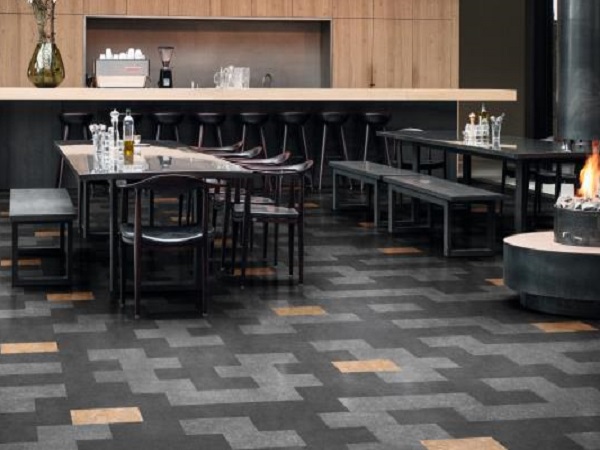 Мармолеум Forbo Modular Marble T3048 Graphite