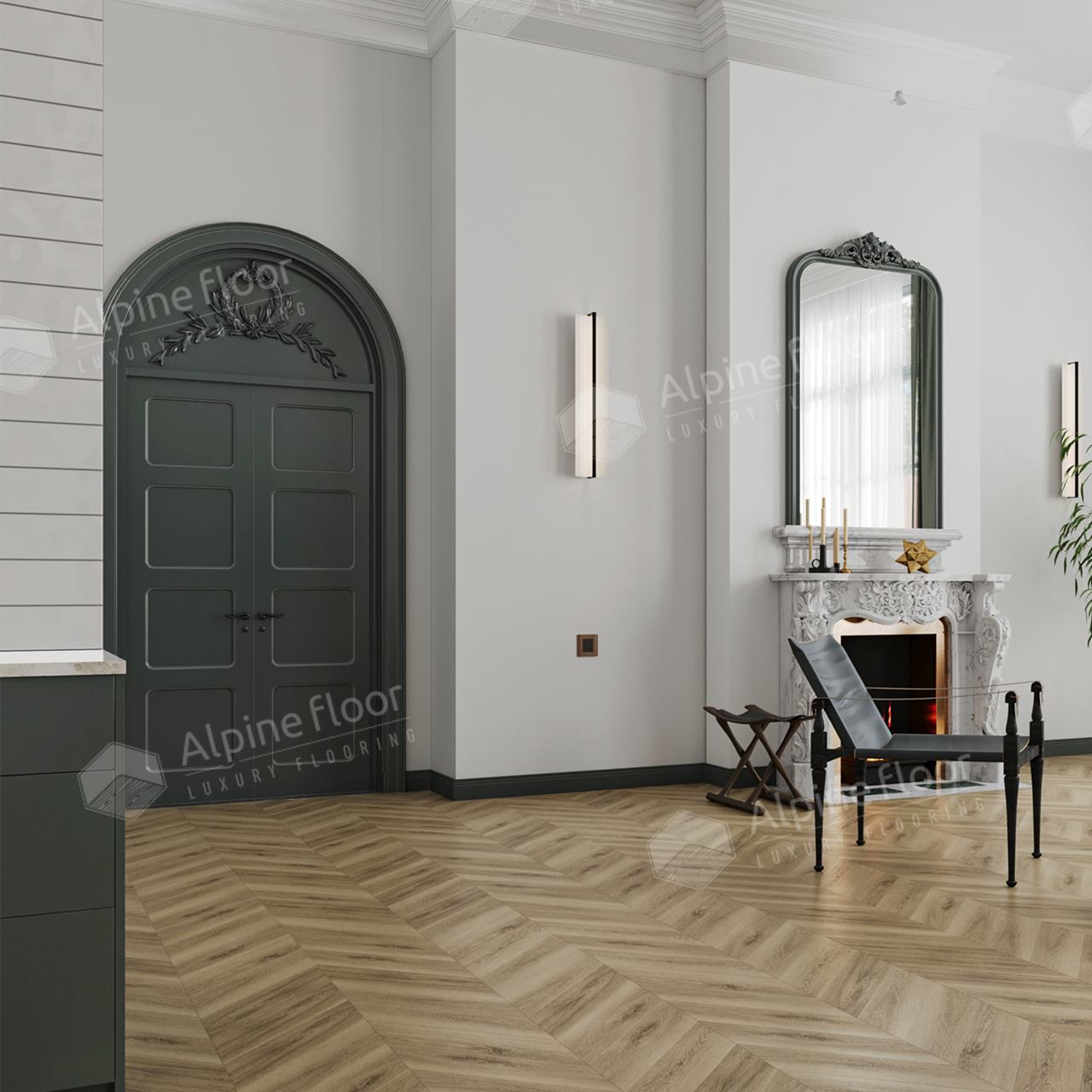 Кварцвинил Alpine Floor Chevron Alpine Eco 18-14 Вайпуа