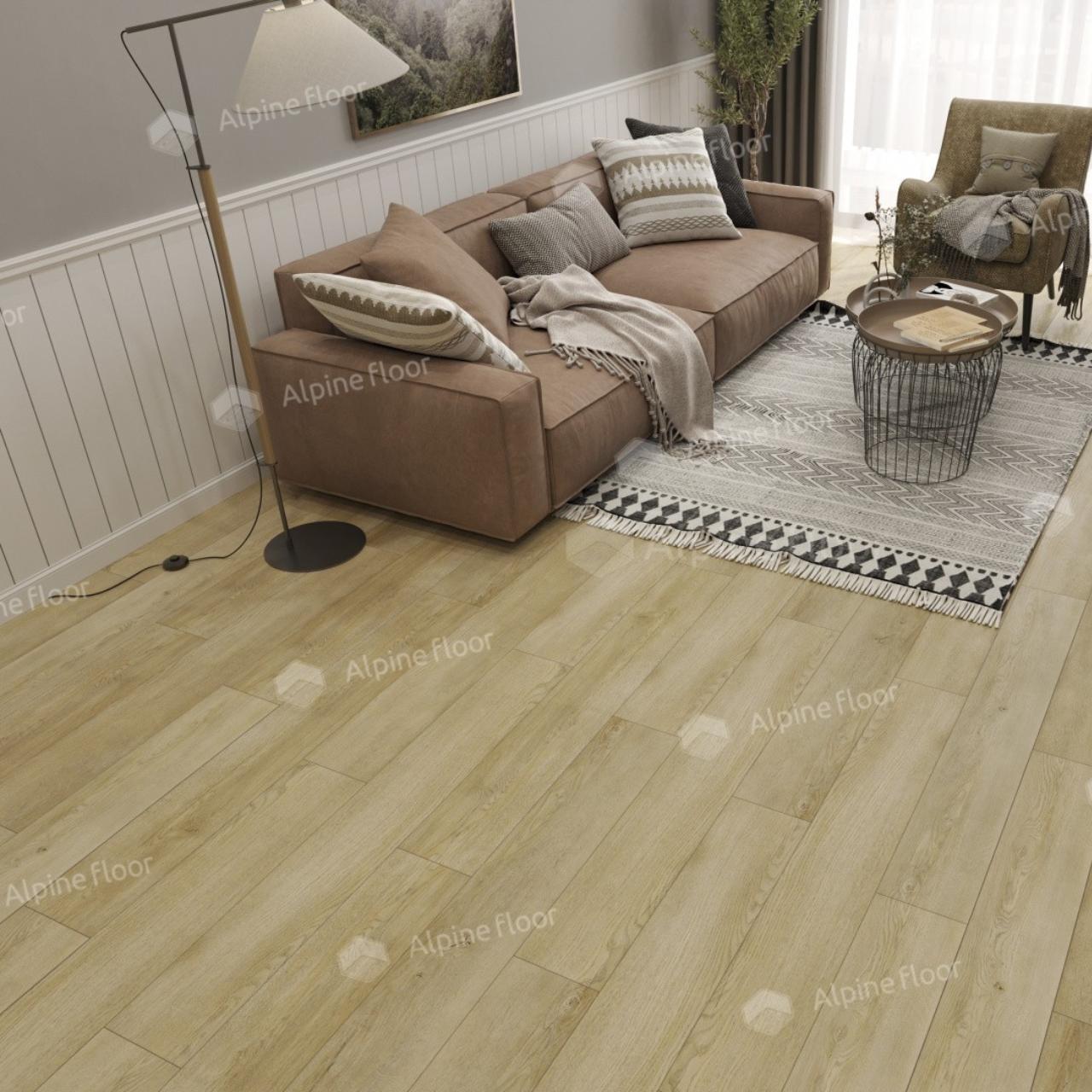 Кварцвинил Alpine Floor Ultra Eco 5-33 Дуб старинный