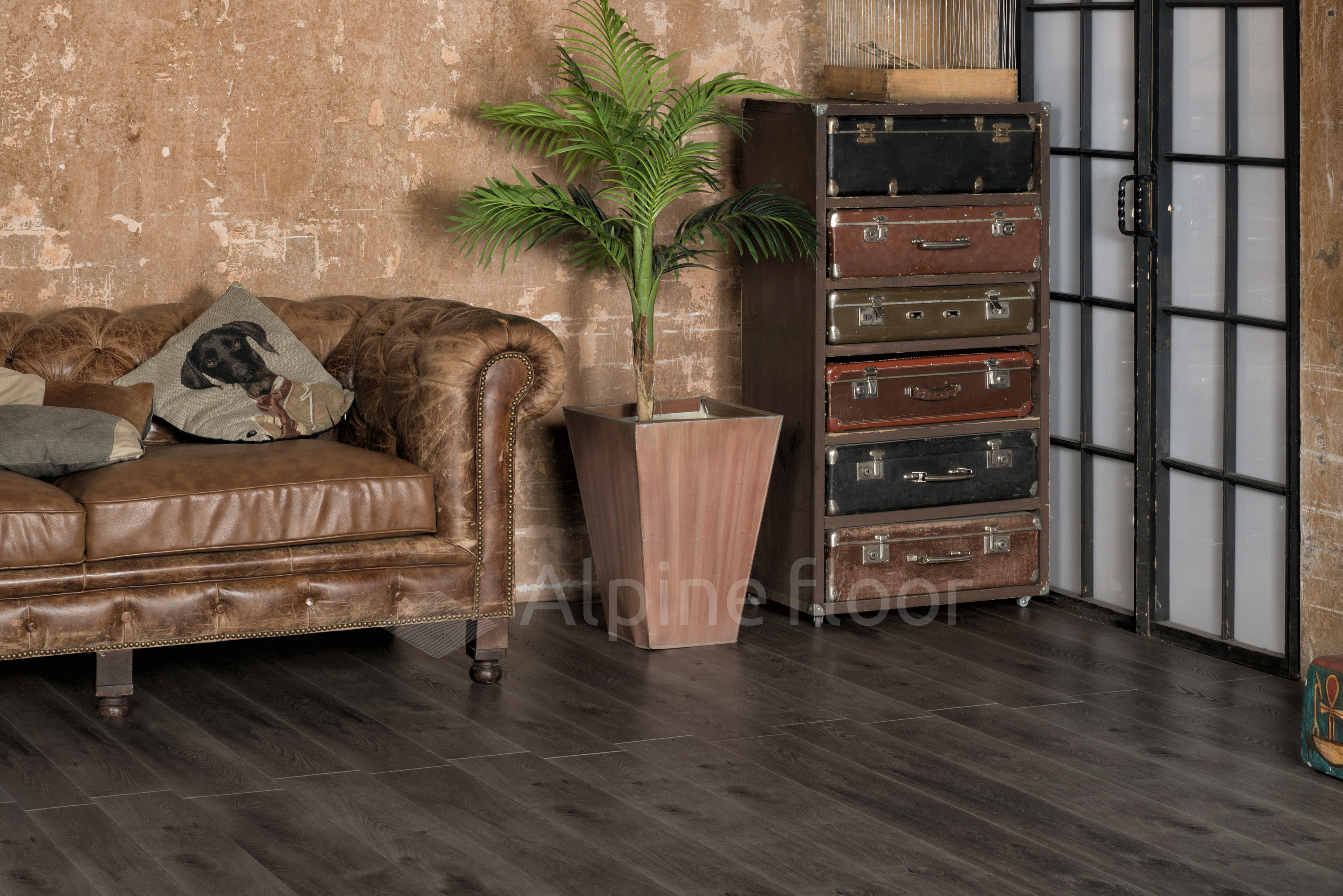 Кварцвинил Alpine Floor Premium XL Еco 7-11 Дуб Торфяной