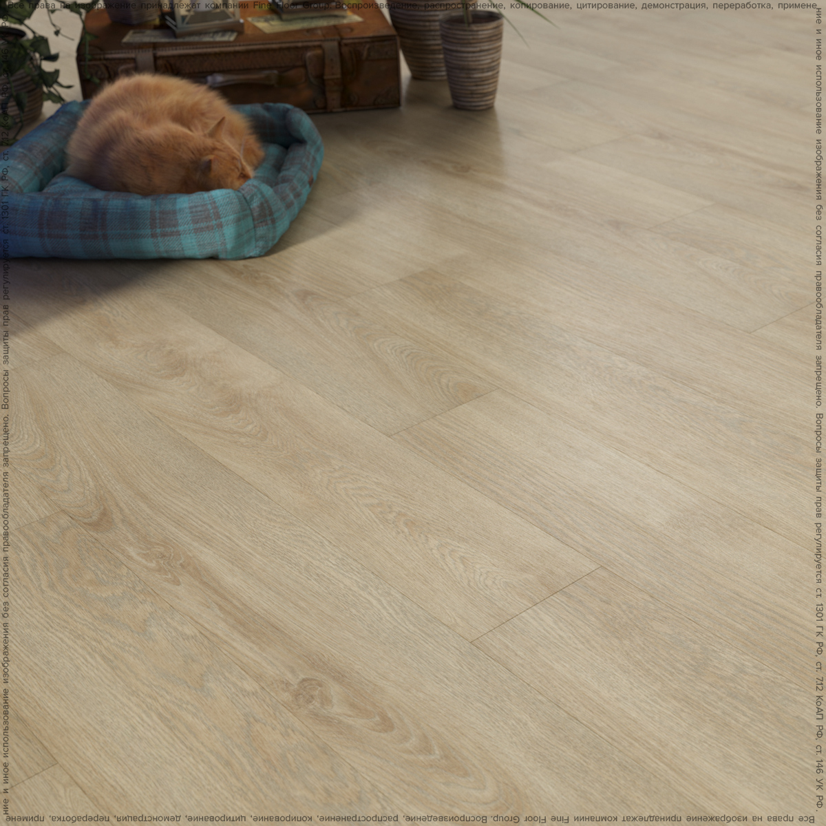 Кварцвинил Fine Floor Wood FF-1437 Дуб Лиенц