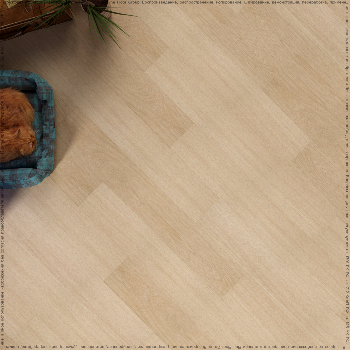 Кварцвинил Fine Floor Wood FF-1432 Дуб Бари