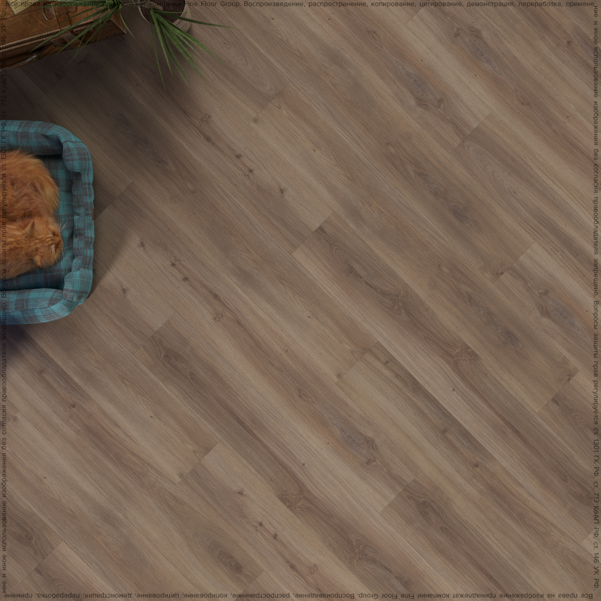 Кварцвинил Fine Floor Wood FF-1560 Дуб Вестерос