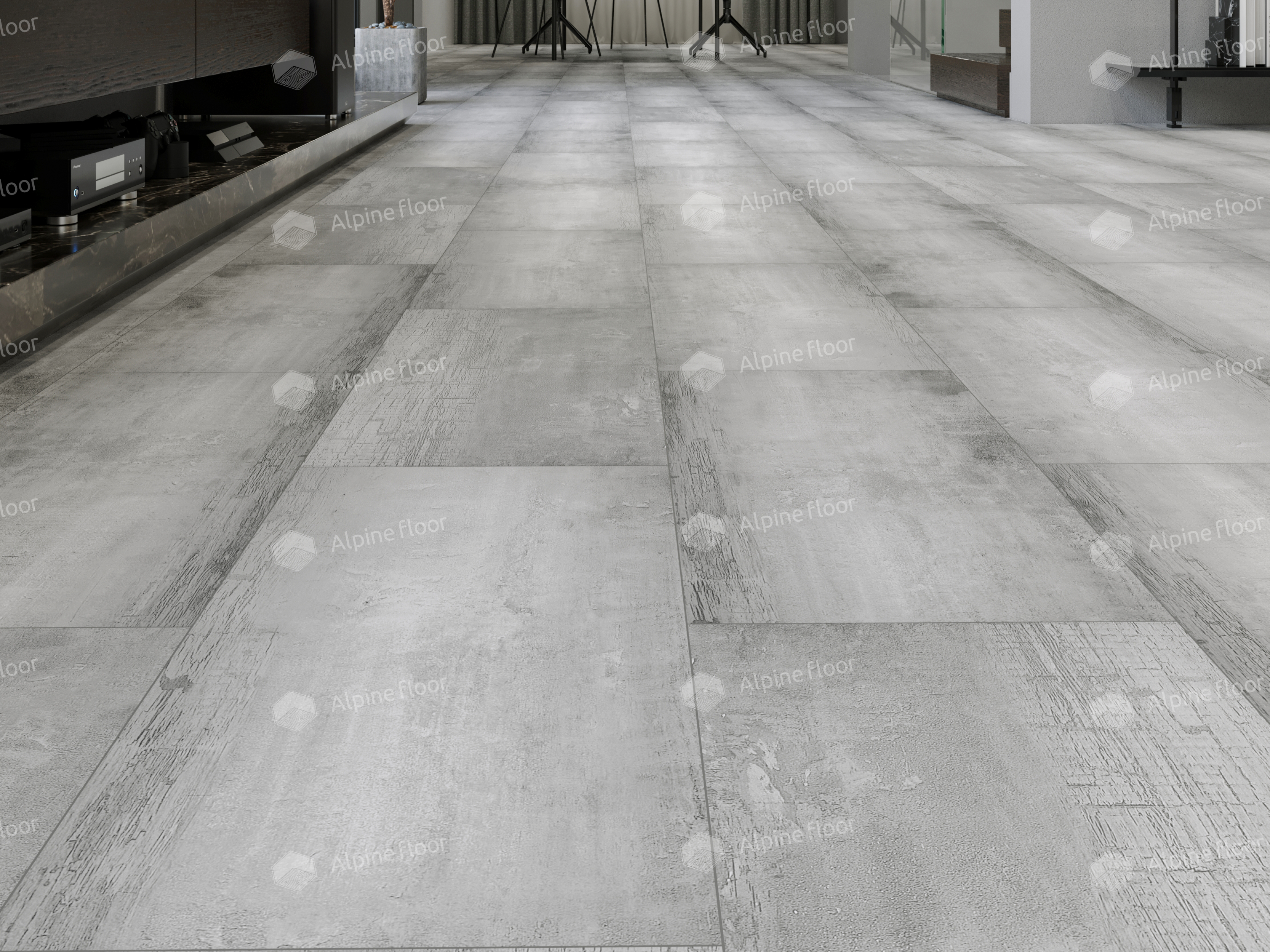 Кварцвинил Alpine Floor Light Stone Eco 15-1 Корнуолл