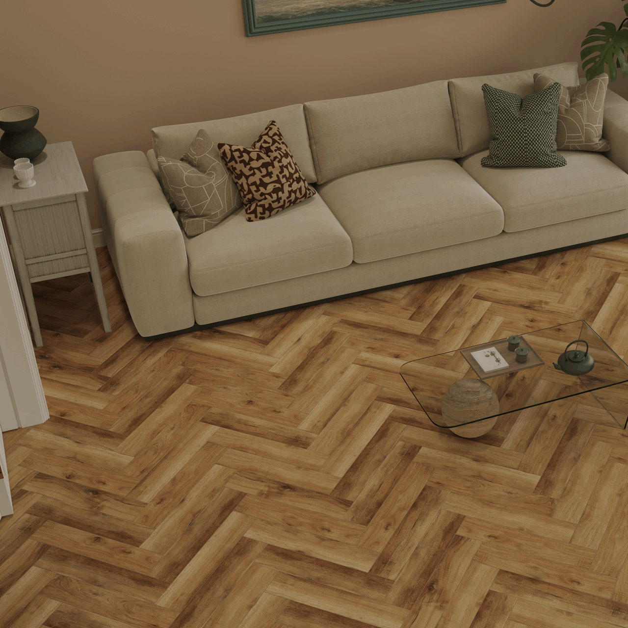 Кварцвинил Tulesna Искусство в паркете (Art Parquet) 1005-15 Dolomite