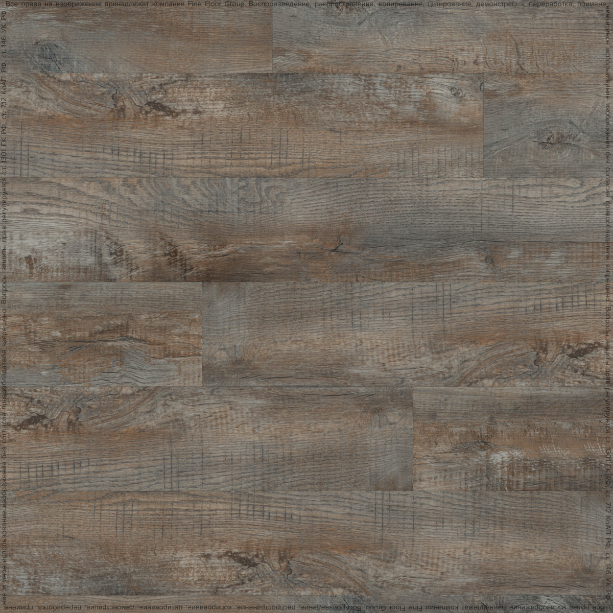 Кварцвинил Fine Floor Wood FF-1418 Дуб Этна