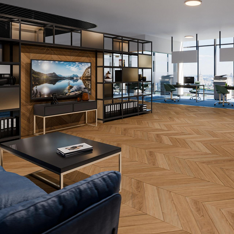 Кварцвинил Damy Floor Chevron LVT DF09-Ch-LVT Монсоро