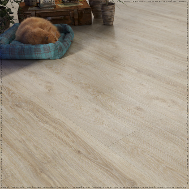 Кварцвинил Fine Floor Wood FF-1434 Дуб Листаль