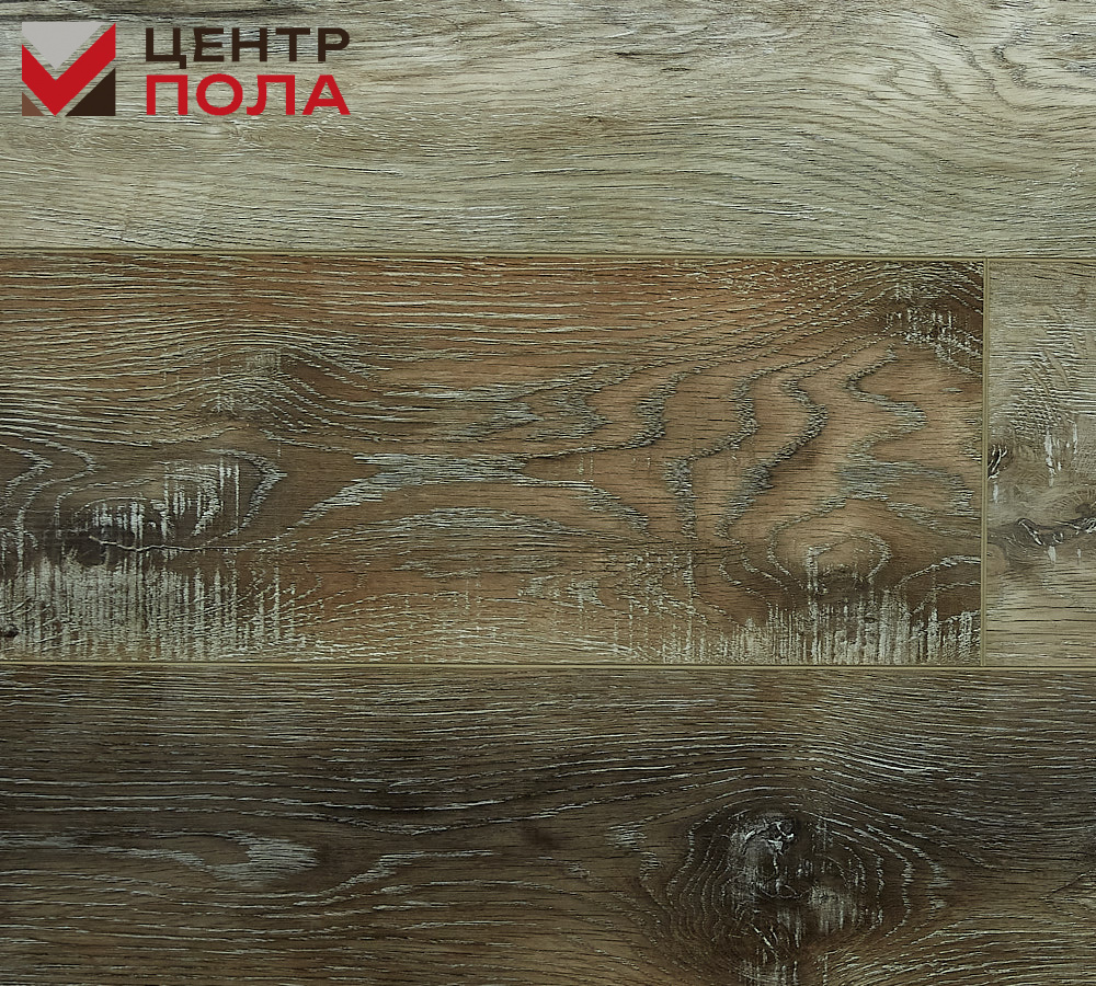 Кварцвинил Damy Floor Family TCM369-7 Дуб Рустикальный Черный