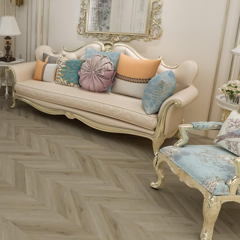 Кварцвинил Damy Floor Chevron LVT DF01-Ch-LVT Версаль