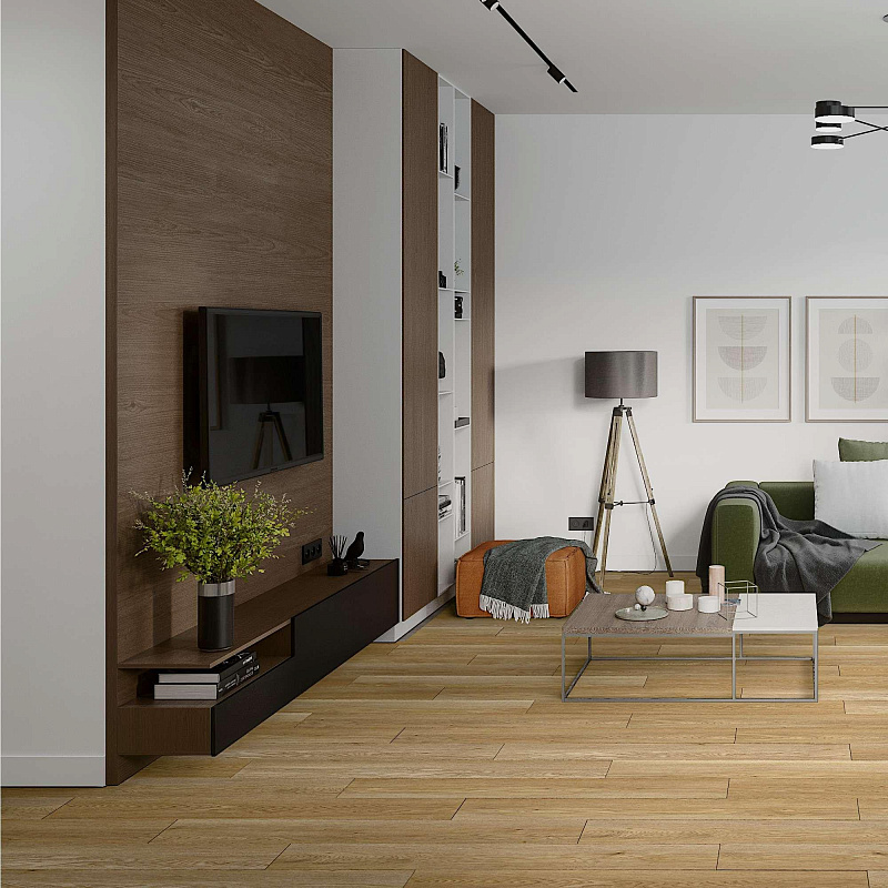 Кварцвинил Damy Floor Family DF03-F Дуб Медовый