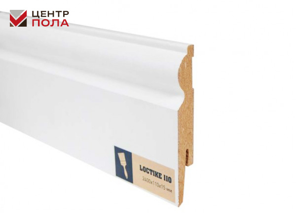 Плинтус MDF Arbiton Loctike 110 2400х110х15 мм
