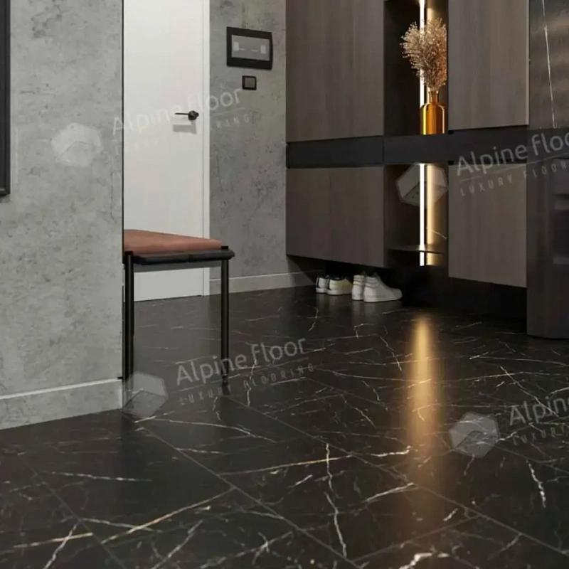 Кварцвинил Alpine Floor Light Stone Eco 15-21 Неро