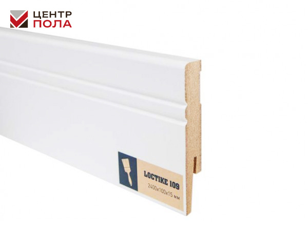 Плинтус MDF Arbiton Loctike 109 2400х100х15 мм