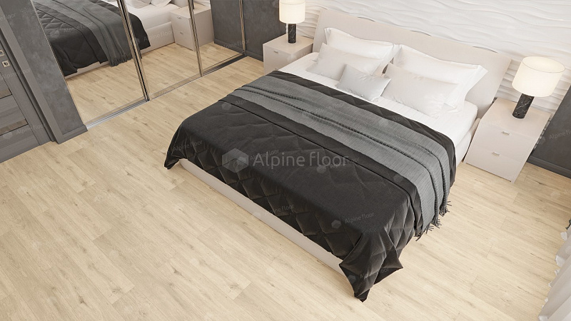 Кварцвинил Alpine Floor Classic Light Еco 106-22 Дуб Ваниль