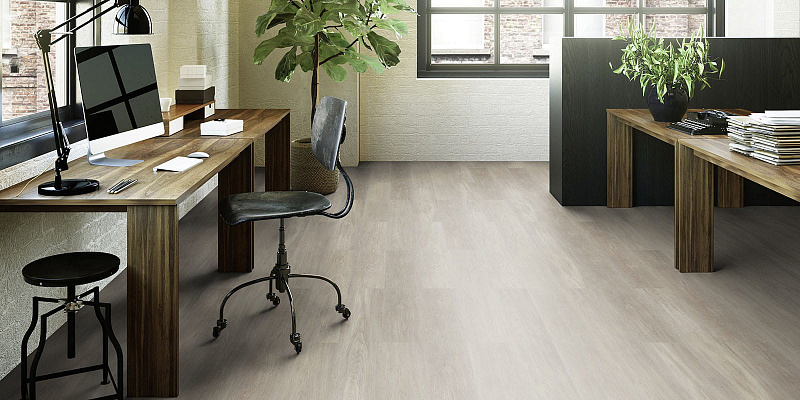 Кварцвинил Invictus Maximus Click Plank New England Oak - Misty