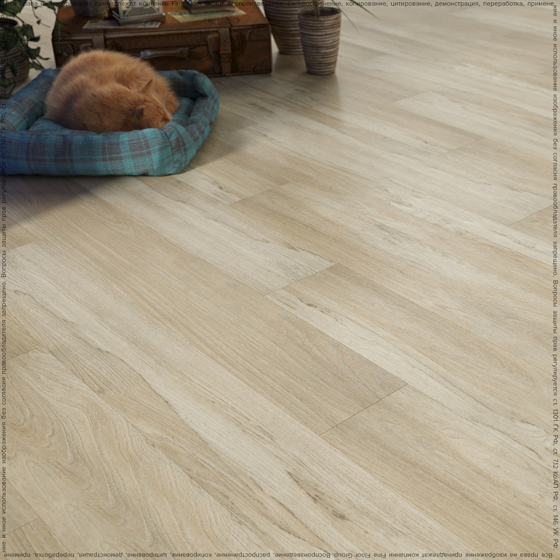 Кварцвинил Fine Floor Wood FF-1527 Дуб Реймс