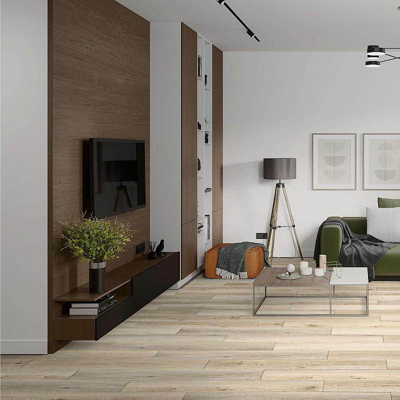 Кварцвинил Damy Floor Family 9531-2A Дуб Кавказский
